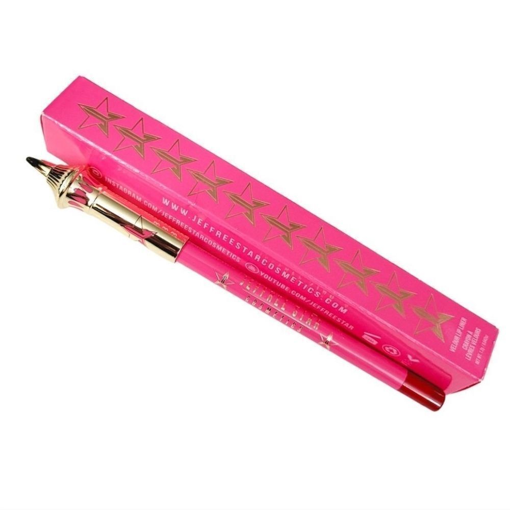 Jeffree Star Cosmetics Red Velour Lip Liner in Cherry Wet